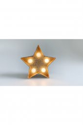 Petrix Petrıx Pd1644 5 Led Dekoratif Yıldız Lamba Gold - 2