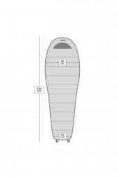 Evolite Evolıte Ocean Pro -18c Uyku Tulumu - 5