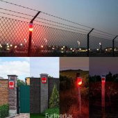 gaman Bağ Bahçe Arazi Şantiye İçin Güneş Enerjili Uyarı Işıklı 129 Desibel Domuz Kovucu Sesli Alarm - 5