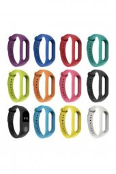 gaman Xiaomi Mi Band 5 Ve 6 Ya Uyumlu Silikon Kordon 12 Li Set - 1