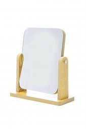 gaman Makyaj Aynası Ahşap Masa Aynası Ayarlanabilir Makeup Mirror - 3