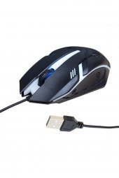gaman Gm001 Greentech Kablolu Oyuncu Mouse - Rgb Gaming Mouse - 1