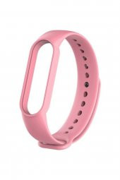 gaman Mi Band 3/4 Uyumlu Akıllı Bileklik Kordonu - Toz Pembe - 1
