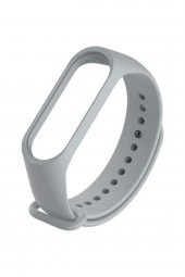 gaman Mi Band 3/4 Uyumlu Akıllı Bileklik Kordonu - Gri - 1