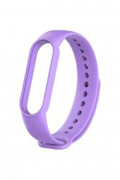 gaman Mi Band 3/4 Uyumlu Akıllı Bileklik Kordonu - Lila - 1
