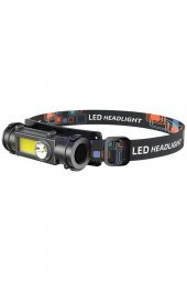 gaman Mıknatıslı 2 Mod Kafa Lambası Yağmur Geçirmez Çalışma Lambası Led+cob - 1