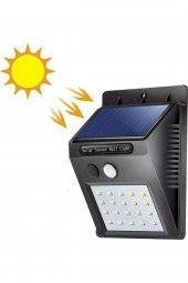 gaman 20 Led karanlık ve Hareket Sensörlü Güneş Enerjili Solar Duvar Lambası - 1