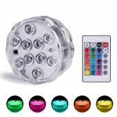 gaman Su geçirmez 10 Led RGB Dekoratif Mekan Ledi - 1