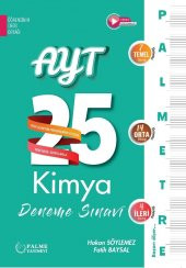 AYT Kimya 25 Palmetre Deneme Palme Yayınları - 1