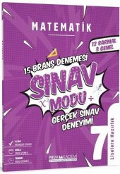 Pruva Akademi 7. Sınıf Matematik Sınav Modu 15 Deneme - 1