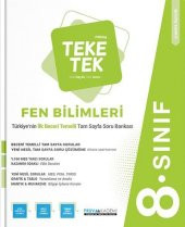 Pruva Akademi 8. Sınıf Fen Bilimleri Teke Tek Soru Bankası - 1