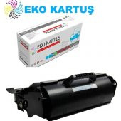 Eko Kartuş Lexmark X634E Muadil Toner, - 1