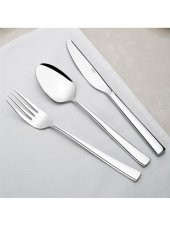 Nehir deniz sade kutulu 72 prç. çatal kaşık bıçak seti - 1