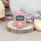 Hediyelik Mini Kuran & Lüks Taşlı Zikirmatik - Pembe - 4