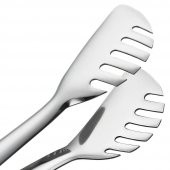 Nehir çelik paslanmaz makarna maşası - makarna servis maşası thumbnail 2