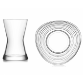 Lav derin çay takımı seti çay tabağı + çay bardağı 12 prç. thumbnail 2