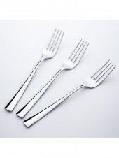 Nehir deniz model yemek çatal - 6 lı yemek çatalı - 1