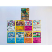 Pokemon Oyun Kartı 5 Set Bir Arada 2 Adet Pokemon Kart Koruma Çantası - 4