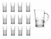 Paşabahçe timeless rakı bardak - 13prç. özel seri sürahili rakı bardağı - 1