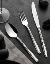 Nehir buket kaşık çatal takımı - 84 prç. kaşık çatal takımı seti 12 kişilik thumbnail 1