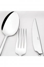 Nehir dalyan deri çantalı 89 prç. çatal kaşık bıçak takımı seti thumbnail 3