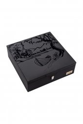 Nehir dalyan deri çantalı 89 prç. çatal kaşık bıçak takımı seti thumbnail 5