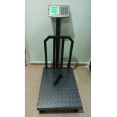 700 KG ELEKTRONİK TERAZİ-45x60 CM KEFE-KATLANIR BOYUNLU KANTAR-SAĞLAM ŞASE-2 YIL GARANTİLİ - 1