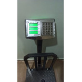 700 KG ELEKTRONİK TERAZİ-45x60 CM KEFE-KATLANIR BOYUNLU KANTAR-SAĞLAM ŞASE-2 YIL GARANTİLİ - 2