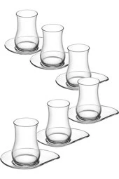 Lav Eva Çay Takımı Çay Seti - Çay Bardağı Ve Tabağı 12 Prç. thumbnail 2