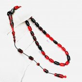 Kapsül Model Sistemli 6-10mm Ateş Sıkma Kehribar Tesbih thumbnail 1