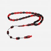 Kapsül Model Sistemli 6-10mm Ateş Sıkma Kehribar Tesbih thumbnail 2