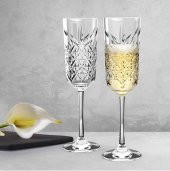 Paşabahçe 440356 timeless ayaklı flüt kadeh - 4 lü şampanya kadehi özel seri - 2