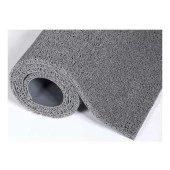 GRİ COLOURMAT Kaydırmaz Kaymaz Yolluk Karmaşık Halı Kıvırcık Paspas 120CM X 100CM - 1