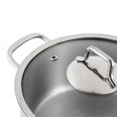 Nehir Silver Paslanmaz Çelik Tencere Seti Takımı 8 Prç. thumbnail 3