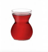 Paşabahçe dantel çay bardak - 12 li cam çay bardağı 42841 - 1