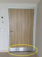 2 ADET - Kapı altı Koruması SATEN - Alaminyum - 1