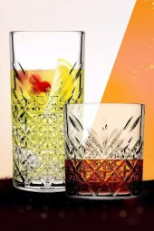 Paşabahçe timeless 8 li viski kokteyl bardak - keyf bardağı seti 52790-52800 - 2