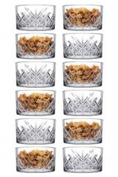 Paşabahçe timeless çok amaçlı kase çerezlik 12 li sunum kasesi 530040 - 1