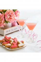 Lav misket kokteyl bardağı - 6 lı martini kadehi thumbnail 2