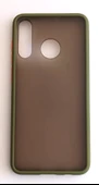 Huawei P30 Lite Uyumlu Renkli Kenarlı Yarı Şeffaf Orta Sert Lüks Kılıf - 1