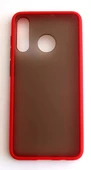 Huawei P30 Lite Uyumlu Renkli Kenarlı Yarı Şeffaf Orta Sert Lüks Kılıf - 2