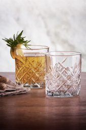 Paşabahçe 8 parça Tımeless Viski Keyfi Seti - 4 Viski Bardağı + 4 Çerezlik Kase - 2