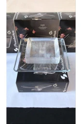 Paşabahçe madlen ayaklı ve servis tabağı- sunum tabağı seti takımı 7 parça thumbnail 4