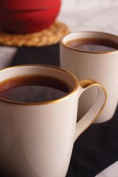 Bambum magie fine porselen kupa bardak -2 li kupa bardağı gold - 3