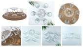 Paşabahçe diamond kahve yanı su bardağı - 7 prç. kahve sunum seti takımı - 3