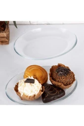 Paşabahçe invitation 12 li küçük servis kayık tabak - kahvaltılık 15x11 cm.10355 thumbnail 1