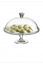 Paşabahçe 95200 Ayaklı Patısserie - Kek Kurabiye Fanusu thumbnail 2