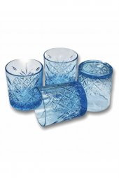 Paşabahçe timeless 4 lü viski bardak - viski meşrubat bardağı 52790 turkuaz - 1