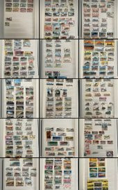 Tren Temalı Pul Koleksiyonu Albümü 630 Adet - Yabancı Pul 038 thumbnail 1