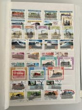 Tren Temalı Pul Koleksiyonu Albümü 630 Adet - Yabancı Pul 038 thumbnail 10